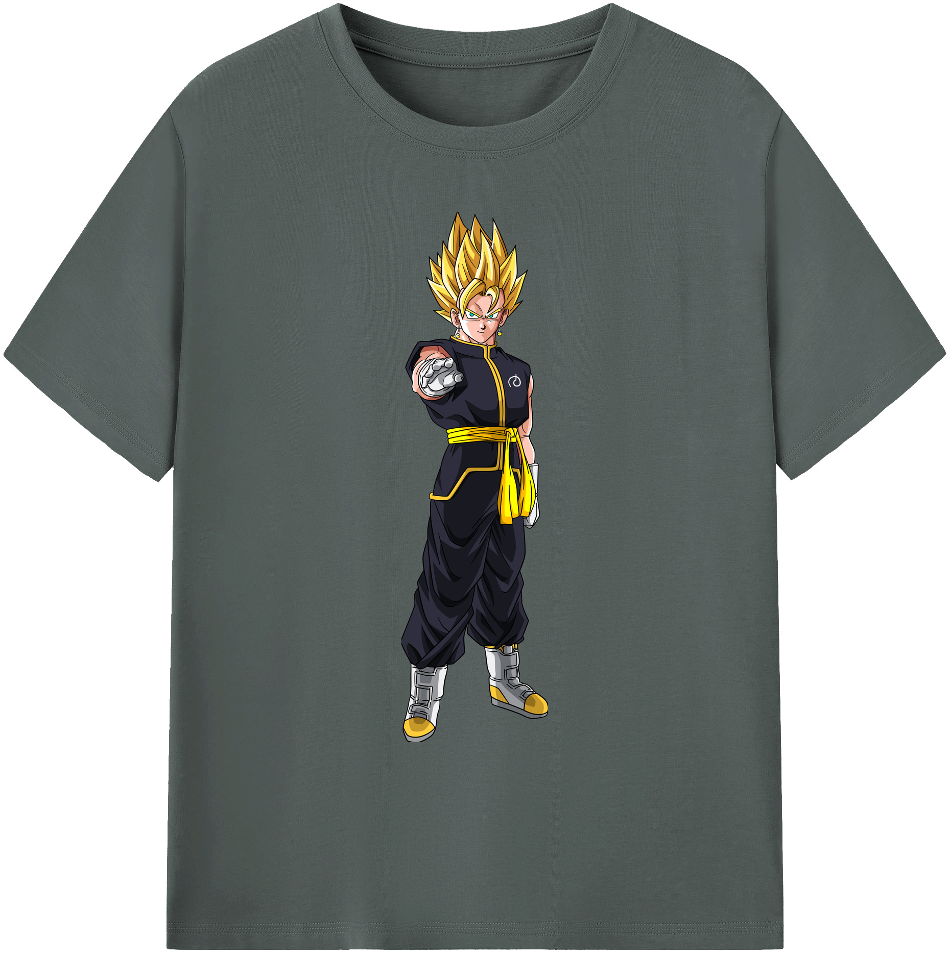 （画像用） ドラゴンボール ベジット DRAGON BALL Vegetto 綿100％ メンズ半袖Tシャツ｜肌触りやわらか＆通気性